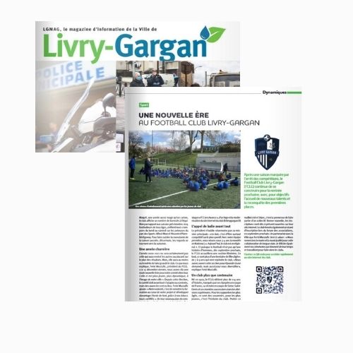 Le projet du FC Livry-Gargan mis à l’honneur dans le magazine d’information de la ville