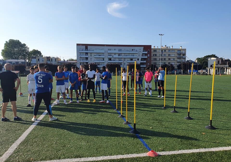 Groupe U16 : la reprise des entraînements en images