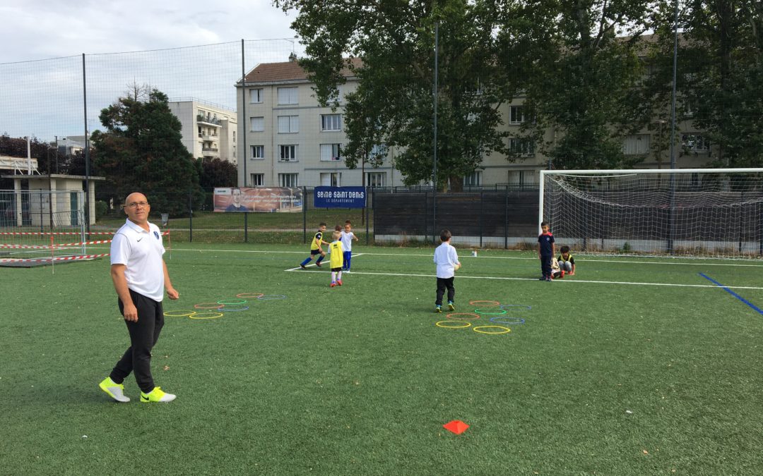 En images : l’école du FC Livry Gargan en mouvement