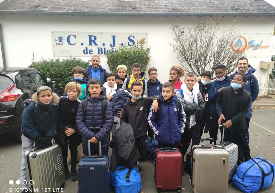 Les U13 en stage au Centre Régional Jeunesse et Sports à Blois