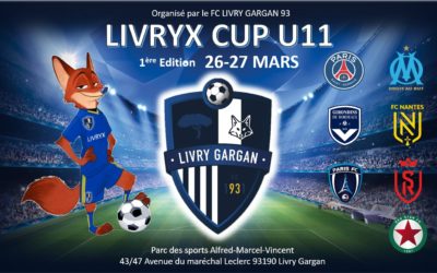 La première édition de la Livryx Cup U11 du Fc Livry-Gargan est lancée